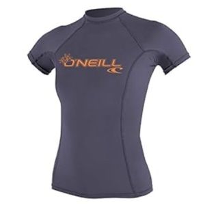 O'Neill Womens Women's Basic Skins UPF 50+ Short Sleeve Rash Guard